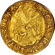 UK Angel James I ND KM# 44 ∙IACOBVS:D:G:MA:BRI:FR:ET:HI:REX∙ coin obverse UK Angel James I ND KM# 44 ∙IACOBVS:D:G:MA:BRI:FR:ET:HI:REX∙ coin obverse
