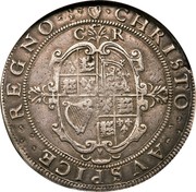 UK Crown Charles I (1632-1633) KM# 129 ∙CHRISTO∙:∙AVSPICE∙:∙REGNO∙:∙ C R coin reverse UK Crown Charles I (1632-1633) KM# 129 ∙CHRISTO∙:∙AVSPICE∙:∙REGNO∙:∙ C R coin reverse