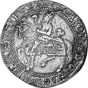 UK Crown Charles I ND Tower Struck at Tower Mint KM# 125 CAROLVS:D:G∙MAG..BRIT:FRA:ET:H...X coin obverse UK Crown Charles I ND Tower Struck at Tower Mint KM# 125 CAROLVS:D:G∙MAG..BRIT:FRA:ET:H...X coin obverse