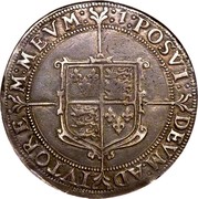 UK Crown Elizabeth I 1601 Sixth Issue KM# 7 :1:POSVI:DEVM:AD IVTORE M:MEVM: coin reverse UK Crown Elizabeth I 1601 Sixth Issue KM# 7 :1:POSVI:DEVM:AD IVTORE M:MEVM: coin reverse