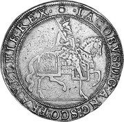 UK Crown James I (1603-1604) KM# 17 ∙IACOBVS∙D:G:ANG:SCO:FRAN:ET∙HIB:REX∙ coin obverse UK Crown James I (1603-1604) KM# 17 ∙IACOBVS∙D:G:ANG:SCO:FRAN:ET∙HIB:REX∙ coin obverse