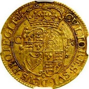 UK Double Crown Charles I (1625-1642) Tower KM# 144 CVLTORES∙SVI∙DEVS∙PROTEGIT∙ C R coin reverse UK Double Crown Charles I (1625-1642) Tower KM# 144 CVLTORES∙SVI∙DEVS∙PROTEGIT∙ C R coin reverse
