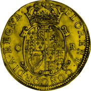 UK Double Crown Charles II (1660-1662) KM# 414 ∙FLORENT∙ CONCORDIA∙REGNA∙ C R coin reverse UK Double Crown Charles II (1660-1662) KM# 414 ∙FLORENT∙ CONCORDIA∙REGNA∙ C R coin reverse