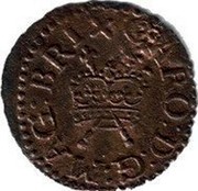 UK Farthing Charles I ND KM# 78.3 CARO D G MAG BRIT coin obverse UK Farthing Charles I ND KM# 78.3 CARO D G MAG BRIT coin obverse