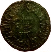 UK Farthing Charles I ND KM# 78.2 CARA:D:G:MAG:BRI coin obverse UK Farthing Charles I ND KM# 78.2 CARA:D:G:MAG:BRI coin obverse