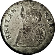 UK Farthing (Charles II) KM# 436.2 BRITAN NIA coin reverse UK Farthing (Charles II) KM# 436.2 BRITAN NIA coin reverse