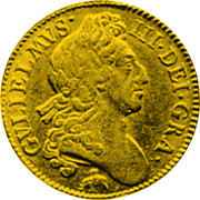 UK Guinea William III 1698 KM# 498.2 GVLIELMVS∙ III∙DEI∙GRA∙ coin obverse UK Guinea William III 1698 KM# 498.2 GVLIELMVS∙ III∙DEI∙GRA∙ coin obverse