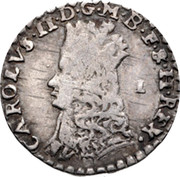 UK Penny Charles II (1660-1662) KM# 397 CAROLVS∙II∙D∙G∙M∙B∙F&H∙REX I coin obverse UK Penny Charles II (1660-1662) KM# 397 CAROLVS∙II∙D∙G∙M∙B∙F&H∙REX I coin obverse