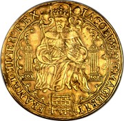 UK Rose Ryal James I (1604-1619) KM# 42 IACOBVS∙D:G:MAG:BRIT:FRAN:ET∙HIBER:REX∙ coin obverse UK Rose Ryal James I (1604-1619) KM# 42 IACOBVS∙D:G:MAG:BRIT:FRAN:ET∙HIBER:REX∙ coin obverse