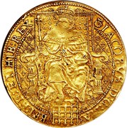 UK Rose Ryal James I (1619-1625) KM# 66.1 IACOBVS D:G:MA BRI:FR:ET:HIB:REX coin obverse UK Rose Ryal James I (1619-1625) KM# 66.1 IACOBVS D:G:MA BRI:FR:ET:HIB:REX coin obverse
