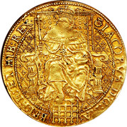 UK Rose Ryal James I (3rd Coinage) (1619-1625) KM# 66.2 IACOBVS D:G:MA BRI:FR:ET:HIB:REX coin obverse UK Rose Ryal James I (3rd Coinage) (1619-1625) KM# 66.2 IACOBVS D:G:MA BRI:FR:ET:HIB:REX coin obverse