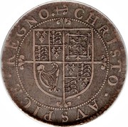 UK Shilling Charles I ND (1625- 49) Second Milled Briot Issue (1638-39). KM# 186 CHRISTO∙AVSPICE∙REGNO. coin reverse UK Shilling Charles I ND (1625- 49) Second Milled Briot Issue (1638-39). KM# 186 CHRISTO∙AVSPICE∙REGNO. coin reverse