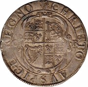UK Shilling Charles I ND Tower KM# 105 CHRISTO AVSPICE REGNO coin reverse UK Shilling Charles I ND Tower KM# 105 CHRISTO AVSPICE REGNO coin reverse