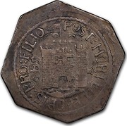 UK Shilling Charles II 1648 Second Issue: In the name of Charles II. KM# 383.2 POST:MORIET:PATRIS:PRO:FILIO OBS P C coin reverse UK Shilling Charles II 1648 Second Issue: In the name of Charles II. KM# 383.2 POST:MORIET:PATRIS:PRO:FILIO OBS P C coin reverse