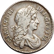 UK Shilling Charles II 1672 KM# 427.1 CAROLVS∙II∙ DEI∙GRATIA coin obverse UK Shilling Charles II 1672 KM# 427.1 CAROLVS∙II∙ DEI∙GRATIA coin obverse