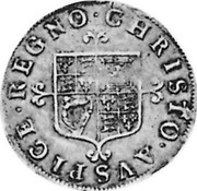 UK Shilling Charles II (Shilling) (1660) KM# 405 ∙CHRISTO ∙ AVSPICE ∙ REGNO∙ coin reverse