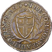 UK Shilling Commonwealth of England (Sun) 1651 KM# 390.1 THE∙COMMONWEALTH∙OF∙ENGLAND coin obverse UK Shilling Commonwealth of England (Sun) 1651 KM# 390.1 THE∙COMMONWEALTH∙OF∙ENGLAND coin obverse