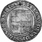 UK Shilling James I (First bust) (1604-1619) Thistle First Coinage. KM# 13 ∙EXVRGAT∙DEVS∙DISSIPENTVR∙INIMICI∙ coin reverse UK Shilling James I (First bust) (1604-1619) Thistle First Coinage. KM# 13 ∙EXVRGAT∙DEVS∙DISSIPENTVR∙INIMICI∙ coin reverse