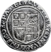 UK Shilling James I ND Third Coinage. KM# 59 QVÆ DEVS CONIVNXIT NEMO SEPARET coin reverse UK Shilling James I ND Third Coinage. KM# 59 QVÆ DEVS CONIVNXIT NEMO SEPARET coin reverse