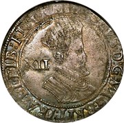 UK Shilling James I ND KM# 27 ∙IACOBVS∙D:G:MAG:BRIT:FRA:ET∙HIB:REX∙ XII coin obverse UK Shilling James I ND KM# 27 ∙IACOBVS∙D:G:MAG:BRIT:FRA:ET∙HIB:REX∙ XII coin obverse