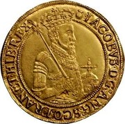 UK Sovereign James I (1603-1604) KM# 20 IACOBVS∙D:G:ANG:SCO:FRAN:ET∙HIB:REX coin obverse UK Sovereign James I (1603-1604) KM# 20 IACOBVS∙D:G:ANG:SCO:FRAN:ET∙HIB:REX coin obverse