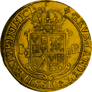UK Sovereign James I (1603-1604) KM# 21 ∙EXVRGAT∙DEVS∙DISSIPENTVR∙INIMICI∙ I R coin reverse UK Sovereign James I (1603-1604) KM# 21 ∙EXVRGAT∙DEVS∙DISSIPENTVR∙INIMICI∙ I R coin reverse
