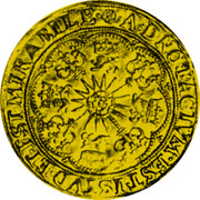 UK Spur Ryal James I (1604-1619) KM# 41 ∙A∙DNO:FACTVM∙EST∙ISTVD∙ET∙EST∙MIRABILE∙ coin reverse UK Spur Ryal James I (1604-1619) KM# 41 ∙A∙DNO:FACTVM∙EST∙ISTVD∙ET∙EST∙MIRABILE∙ coin reverse