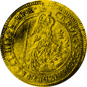 UK Triple Unite Charles I 1644 KM# 339 CAROLVS.D:G:MAG:BRI:FRA:E.HIBER:REX coin obverse UK Triple Unite Charles I 1644 KM# 339 CAROLVS.D:G:MAG:BRI:FRA:E.HIBER:REX coin obverse