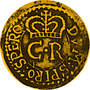 UK Unite Charles I 1648 Second Issue: In the name of Charles II. Legend varieties exist. KM# 385 DVM:SPIRO:SPERO∙ C∙R coin obverse UK Unite Charles I 1648 Second Issue: In the name of Charles II. Legend varieties exist. KM# 385 DVM:SPIRO:SPERO∙ C∙R coin obverse