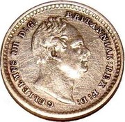 UK 1-1/2 Pence William IV 1834 KM# 719 GUILELMUS IIII D G BRITANNIAR REX F D coin obverse UK 1-1/2 Pence William IV 1834 KM# 719 GUILELMUS IIII D G BRITANNIAR REX F D coin obverse