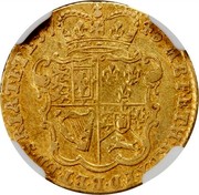 UK 1/2 Guinea George II (Half Guinea) 1745 KM# 580.2 F ∙ D ∙ B ∙ ET ∙ L ∙ D ∙ S ∙ R ∙ I ∙ A ∙ T ∙ ET ∙ E ∙ M ∙ B ∙ F ∙ ET ∙ H ∙ REX ∙ coin reverse UK 1/2 Guinea George II (Half Guinea) 1745 KM# 580.2 F ∙ D ∙ B ∙ ET ∙ L ∙ D ∙ S ∙ R ∙ I ∙ A ∙ T ∙ ET ∙ E ∙ M ∙ B ∙ F ∙ ET ∙ H ∙ REX ∙ coin reverse