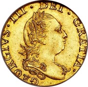 UK 1/2 Guinea George III 1786 KM# 605 GEORGIVS ∙ III ∙ DEI ∙ GRATIA ∙ coin obverse UK 1/2 Guinea George III 1786 KM# 605 GEORGIVS ∙ III ∙ DEI ∙ GRATIA ∙ coin obverse