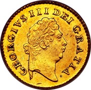 UK 1/3 Guinea George III 1799 KM# 620 GEORGIVS II DEI GRATIA coin obverse UK 1/3 Guinea George III 1799 KM# 620 GEORGIVS II DEI GRATIA coin obverse