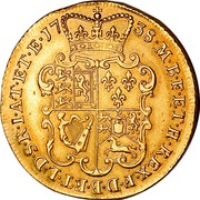 UK 2 Guineas George II 1738 KM# 576 F ∙ D ∙ B ∙ ET ∙ L ∙ D ∙ S ∙ R ∙ I ∙ A ∙ T ∙ ET ∙ E ∙ M ∙ B ∙ F ∙ ET ∙ H ∙ REX ∙ coin reverse UK 2 Guineas George II 1738 KM# 576 F ∙ D ∙ B ∙ ET ∙ L ∙ D ∙ S ∙ R ∙ I ∙ A ∙ T ∙ ET ∙ E ∙ M ∙ B ∙ F ∙ ET ∙ H ∙ REX ∙ coin reverse