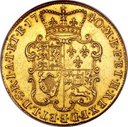 UK 2 Guineas George II 1740 KM# 578 F ∙ D ∙ B ∙ ET ∙ L ∙ D ∙ S ∙ R ∙ I ∙ A ∙ T ∙ ET ∙ E ∙ M ∙ B ∙ F ∙ ET ∙ H ∙ REX ∙ coin reverse UK 2 Guineas George II 1740 KM# 578 F ∙ D ∙ B ∙ ET ∙ L ∙ D ∙ S ∙ R ∙ I ∙ A ∙ T ∙ ET ∙ E ∙ M ∙ B ∙ F ∙ ET ∙ H ∙ REX ∙ coin reverse