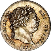 UK 2 Pence George III 1820 KM# 669 GEORGIUS III DEI GRATIA coin obverse UK 2 Pence George III 1820 KM# 669 GEORGIUS III DEI GRATIA coin obverse