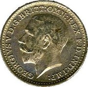 UK 2 Pence George V 1922 Prooflike KM# 812a GEORGIVS V D.G:BRITT: OMN: REX F.D.IND:IMP: B.M. coin obverse UK 2 Pence George V 1922 Prooflike KM# 812a GEORGIVS V D.G:BRITT: OMN: REX F.D.IND:IMP: B.M. coin obverse