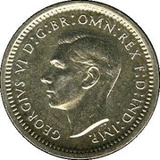 UK 2 Pence George VI Maundy Coinage 1948 Prooflike KM# 847a GEORGIVS VI D:G:BR:OMN:REX F:D:IND:IMP. HP coin obverse UK 2 Pence George VI Maundy Coinage 1948 Prooflike KM# 847a GEORGIVS VI D:G:BR:OMN:REX F:D:IND:IMP. HP coin obverse