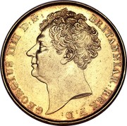 UK 2 Pounds George IIII 1823 KM# 690 GEORGIUS IIII D:G: BRITANNIAR: REX F:D: coin obverse UK 2 Pounds George IIII 1823 KM# 690 GEORGIUS IIII D:G: BRITANNIAR: REX F:D: coin obverse