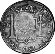 UK 4/9 (4 Shilling 9 Pence) Cromford Derbyshire ND KM# 643 HISPAN ET IND REX NE 8R P P coin reverse UK 4/9 (4 Shilling 9 Pence) Cromford Derbyshire ND KM# 643 HISPAN ET IND REX NE 8R P P coin reverse