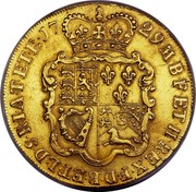 UK 5 Guineas George II (5 Guineas) 1729 KM# 571.2 F ∙ D ∙ B ∙ ET ∙ L ∙ D ∙ S ∙ R ∙ I ∙ A ∙ T ∙ ET ∙ E ∙ M ∙ B ∙ F ∙ ET ∙ H ∙ REX ∙ coin reverse UK 5 Guineas George II (5 Guineas) 1729 KM# 571.2 F ∙ D ∙ B ∙ ET ∙ L ∙ D ∙ S ∙ R ∙ I ∙ A ∙ T ∙ ET ∙ E ∙ M ∙ B ∙ F ∙ ET ∙ H ∙ REX ∙ coin reverse