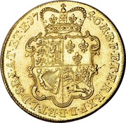 UK 5 Guineas George II (5 Guineas) 1746 KM# 586.1 F ∙ D ∙ B ∙ ET ∙ L ∙ D ∙ S ∙ R ∙ I ∙ A ∙ T ∙ ET ∙ E ∙ M ∙ B ∙ F ∙ ET ∙ H ∙ REX ∙ coin reverse UK 5 Guineas George II (5 Guineas) 1746 KM# 586.1 F ∙ D ∙ B ∙ ET ∙ L ∙ D ∙ S ∙ R ∙ I ∙ A ∙ T ∙ ET ∙ E ∙ M ∙ B ∙ F ∙ ET ∙ H ∙ REX ∙ coin reverse
