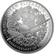 UK 500 Pounds 60th Anniversary of Coronation 2013 Proof KM# 1265 QUEEN ELIZABETH II THE 60TH ANNIVERSARY OF THE CORONATION 2ND JUNE 1953 coin reverse UK 500 Pounds 60th Anniversary of Coronation 2013 Proof KM# 1265 QUEEN ELIZABETH II THE 60TH ANNIVERSARY OF THE CORONATION 2ND JUNE 1953 coin reverse