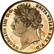 UK 6 Pence George IV 1821 Error: BBITANIAR KM# 678 GEORGIUS IIII D:G: BRITANNIAR: REX F:D: coin obverse UK 6 Pence George IV 1821 Error: BBITANIAR KM# 678 GEORGIUS IIII D:G: BRITANNIAR: REX F:D: coin obverse