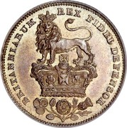 UK 6 Pence George IV 1829 KM# 698 BRITANNIARUM REX FIDEI DEFENSOR coin reverse UK 6 Pence George IV 1829 KM# 698 BRITANNIARUM REX FIDEI DEFENSOR coin reverse