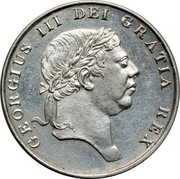 UK Bank Token 1s. 6d. George III 1814 KM# Tn3 GEORGIUS III DEI GRATIA REX coin obverse UK Bank Token 1s. 6d. George III 1814 KM# Tn3 GEORGIUS III DEI GRATIA REX coin obverse
