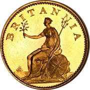 UK Farthing George III 1806 Proof KM# 661a BRITANNIA coin reverse UK Farthing George III 1806 Proof KM# 661a BRITANNIA coin reverse