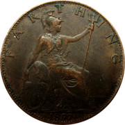 UK Farthing Victoria 1897 Mintage included with KM#788.1 KM# 788.2 FARTHING coin reverse UK Farthing Victoria 1897 Mintage included with KM#788.1 KM# 788.2 FARTHING coin reverse