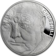 UK Five Pounds 50th Anniversary of the death of Sir Winston Churchill 2015 British Royal Mint Proof KM# 1298a CHURCHILL coin reverse UK Five Pounds 50th Anniversary of the death of Sir Winston Churchill 2015 British Royal Mint Proof KM# 1298a CHURCHILL coin reverse