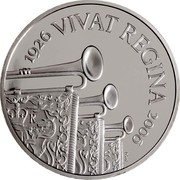 UK Five Pounds Vivat Regina 2006 British Royal Mint Proof KM# 1062a 1926 VIVAT REGINA 2006 DSW coin reverse